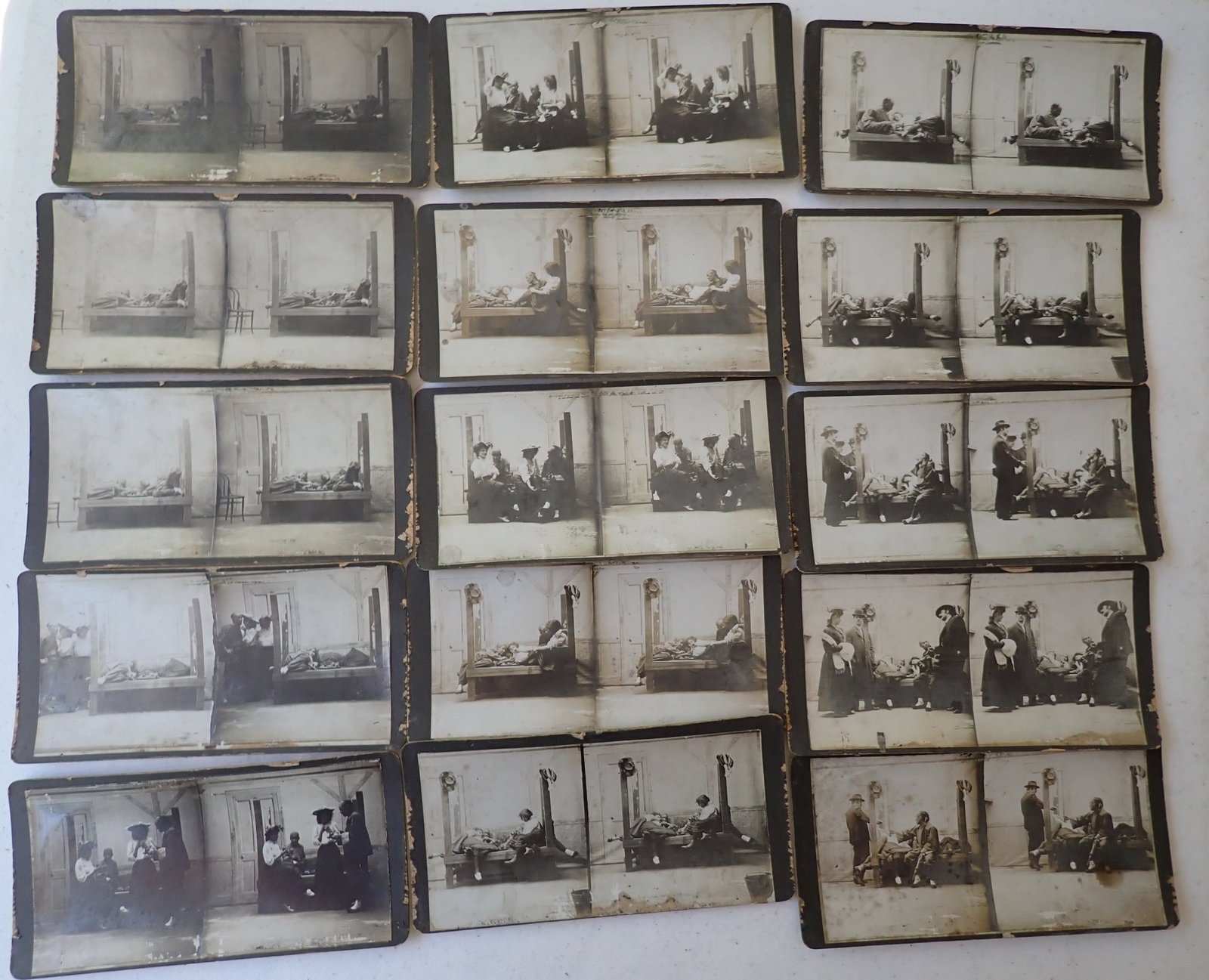 Scenes in an Opium Joint & Other Stereoviews: A Fire in the Oil Fields, No. 1 White Slaves of New York, Cross Country Run, Scenes in a Opium Joint, A Flight in a Flying Machine, The Johnny, etc.