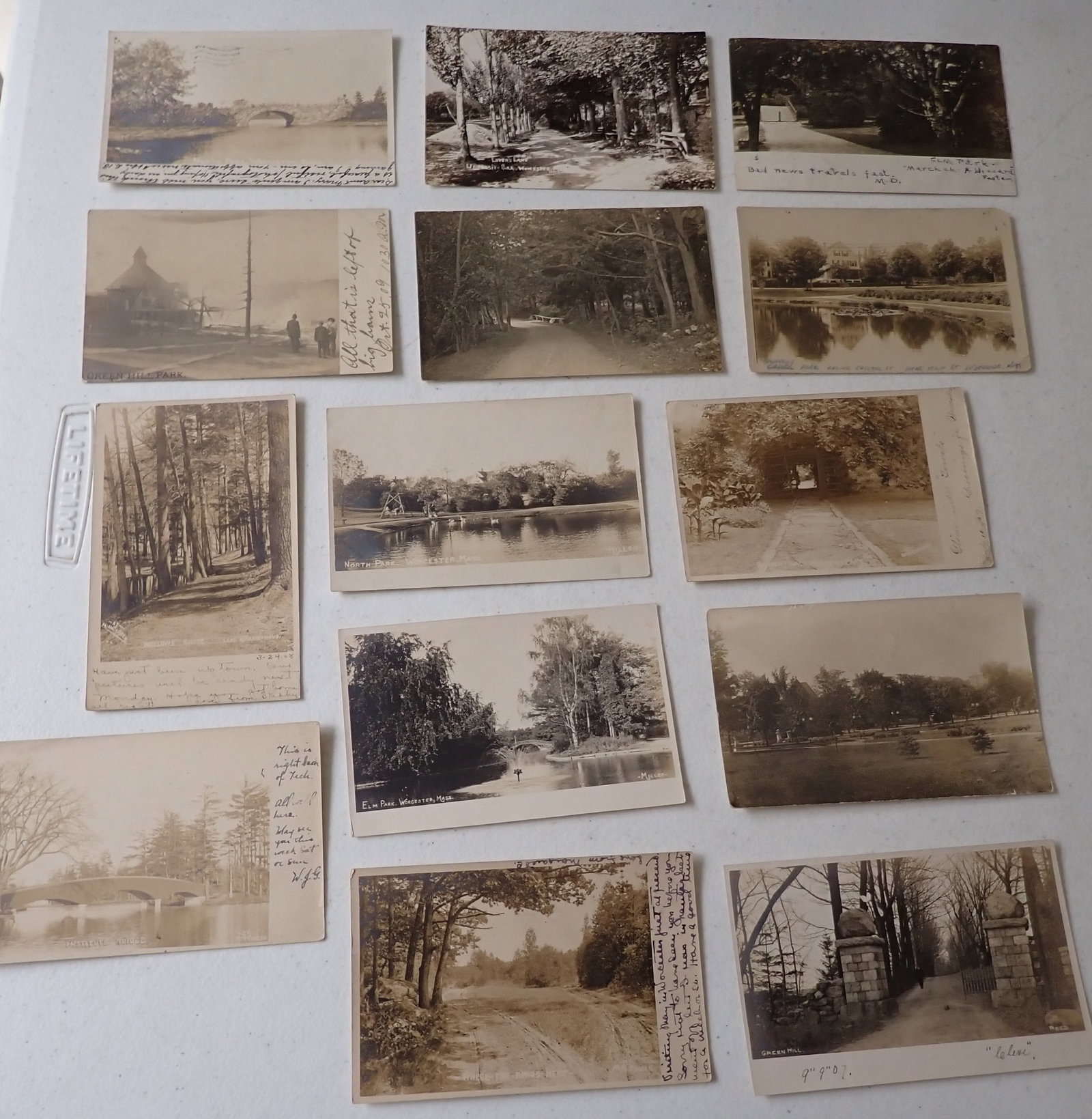Worcester Postcards Green Hill & Other Parks - Over 250 Cards (1 of 9)