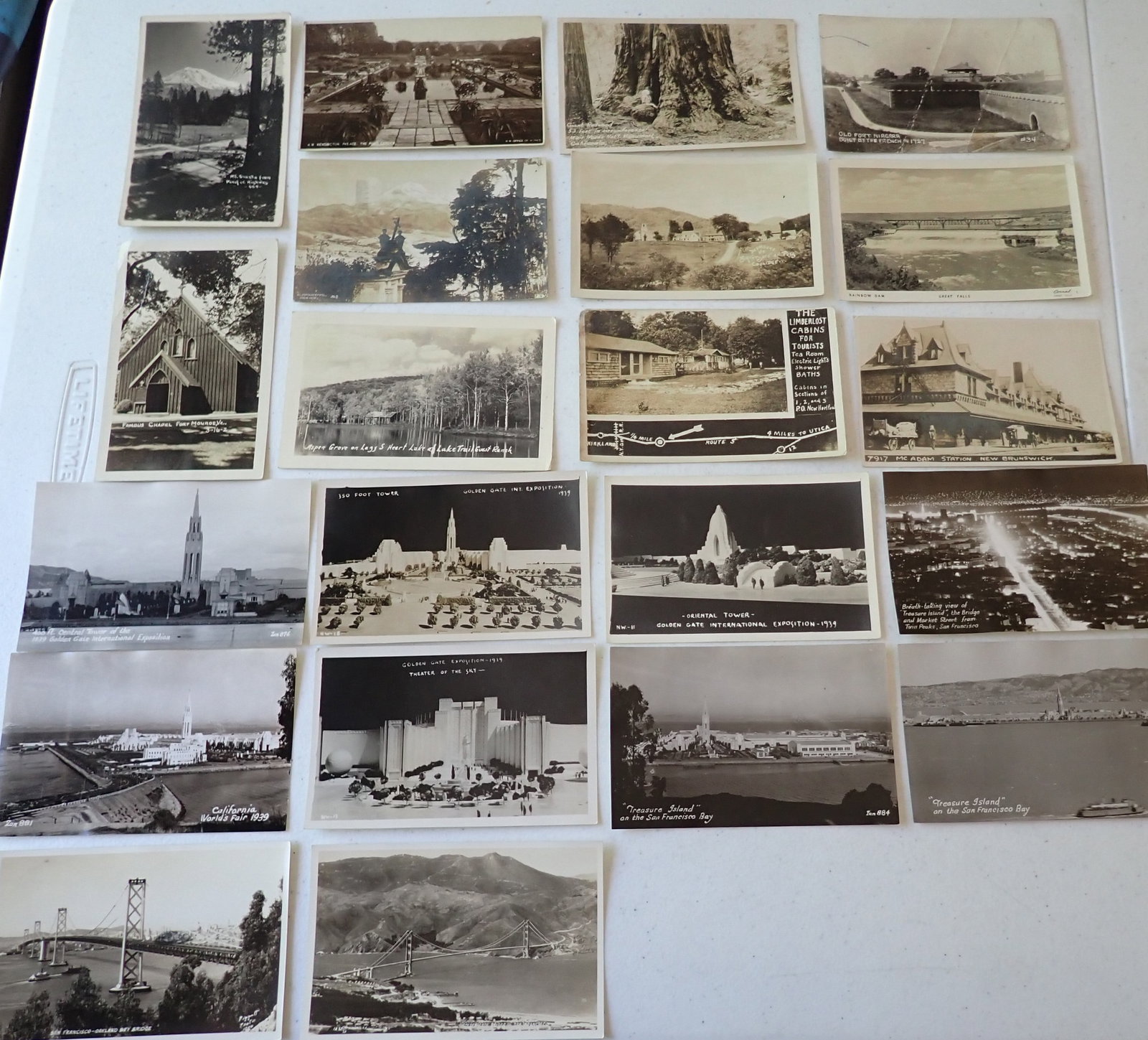 Mostly U.S. & Canada Postcards some RPPC - Over 140 (1 of 12)