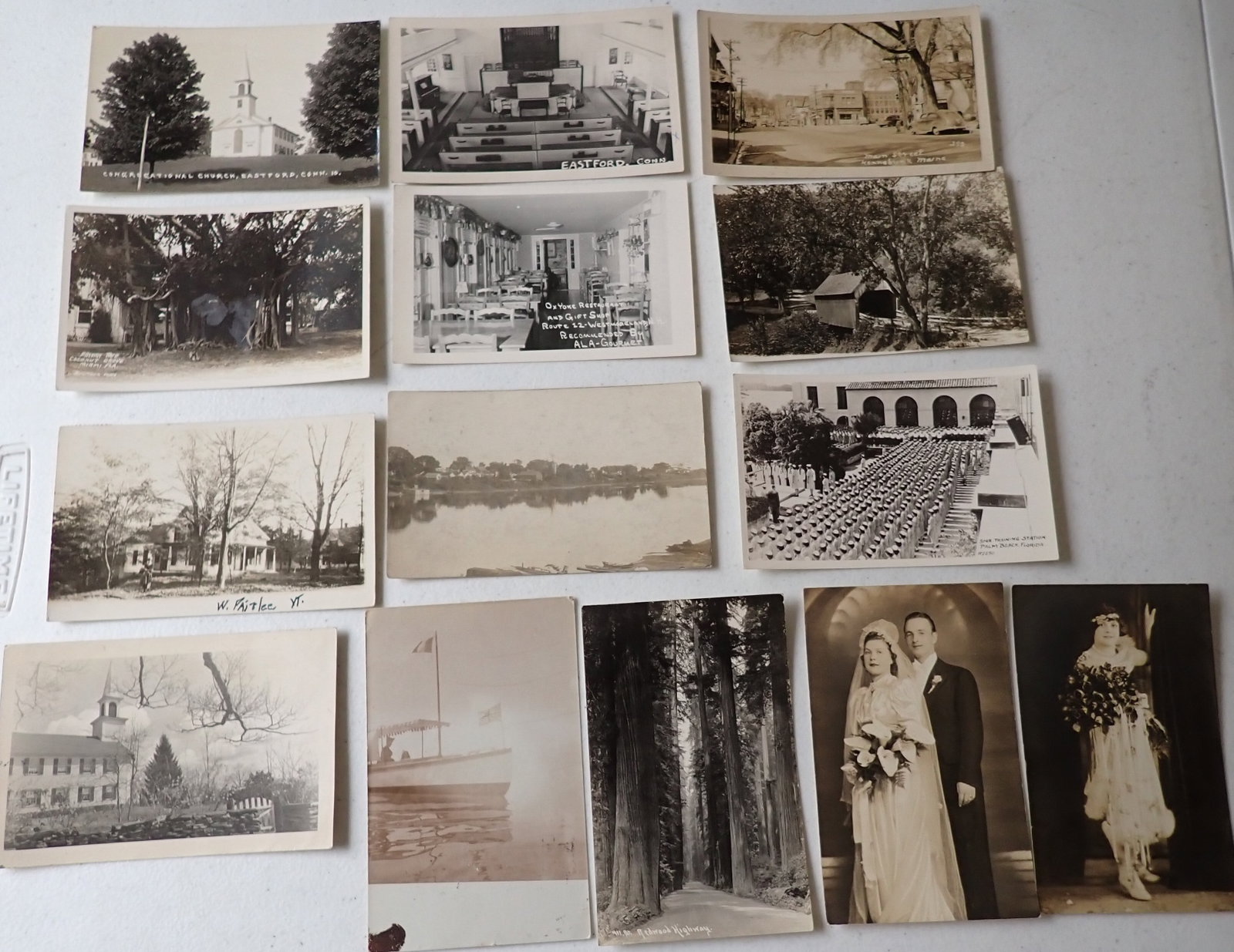 Eastford, Conn, Real Photo Postcards and Other Postcards - Over 180 (1 of 15)