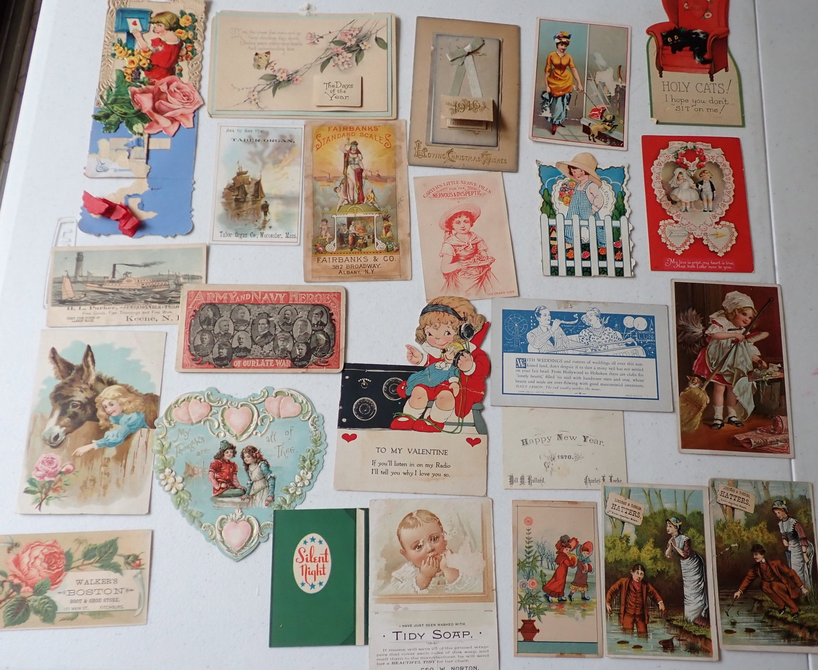 Trade cards, Holliday Ephemera, Etc. (1 of 7)