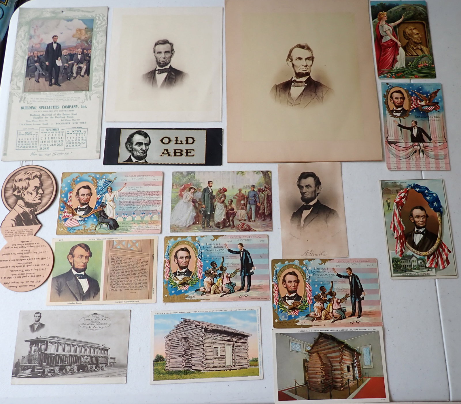 Abraham Lincoln and Other Presidents Ephemera, etc. (1 of 16)