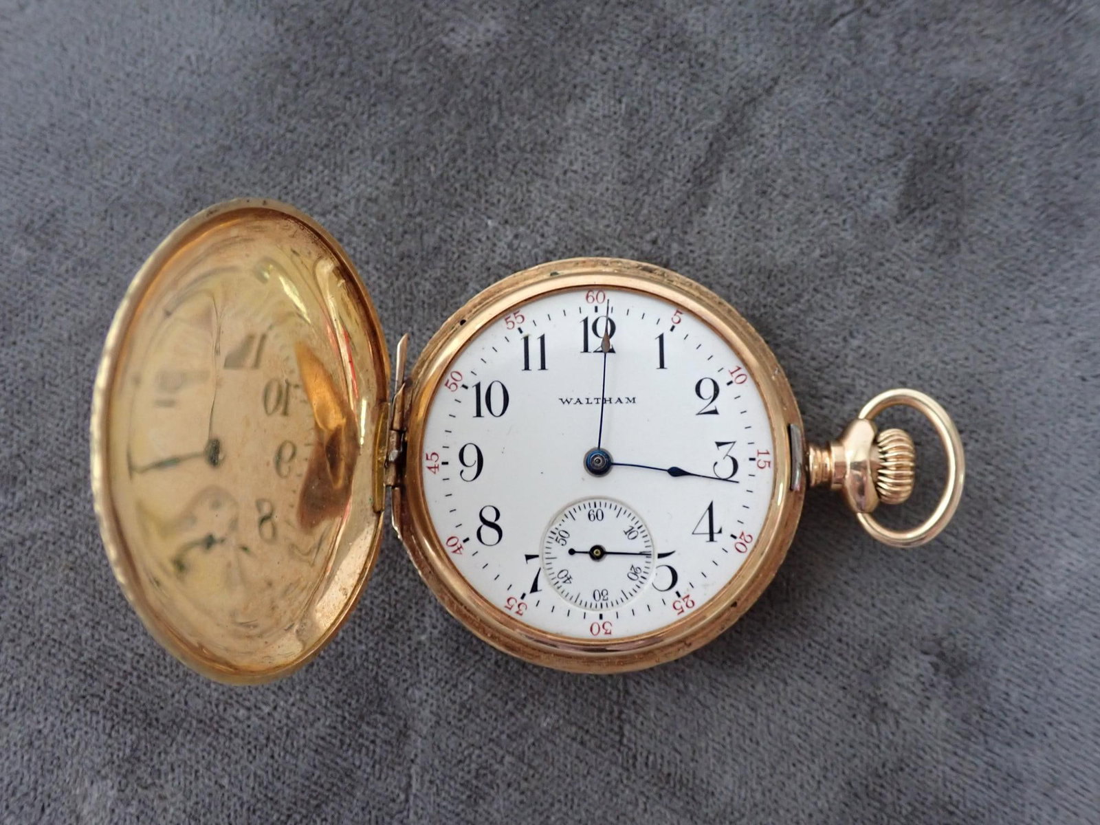 Waltham 14k Gold Pocket Watch (1 of 12)