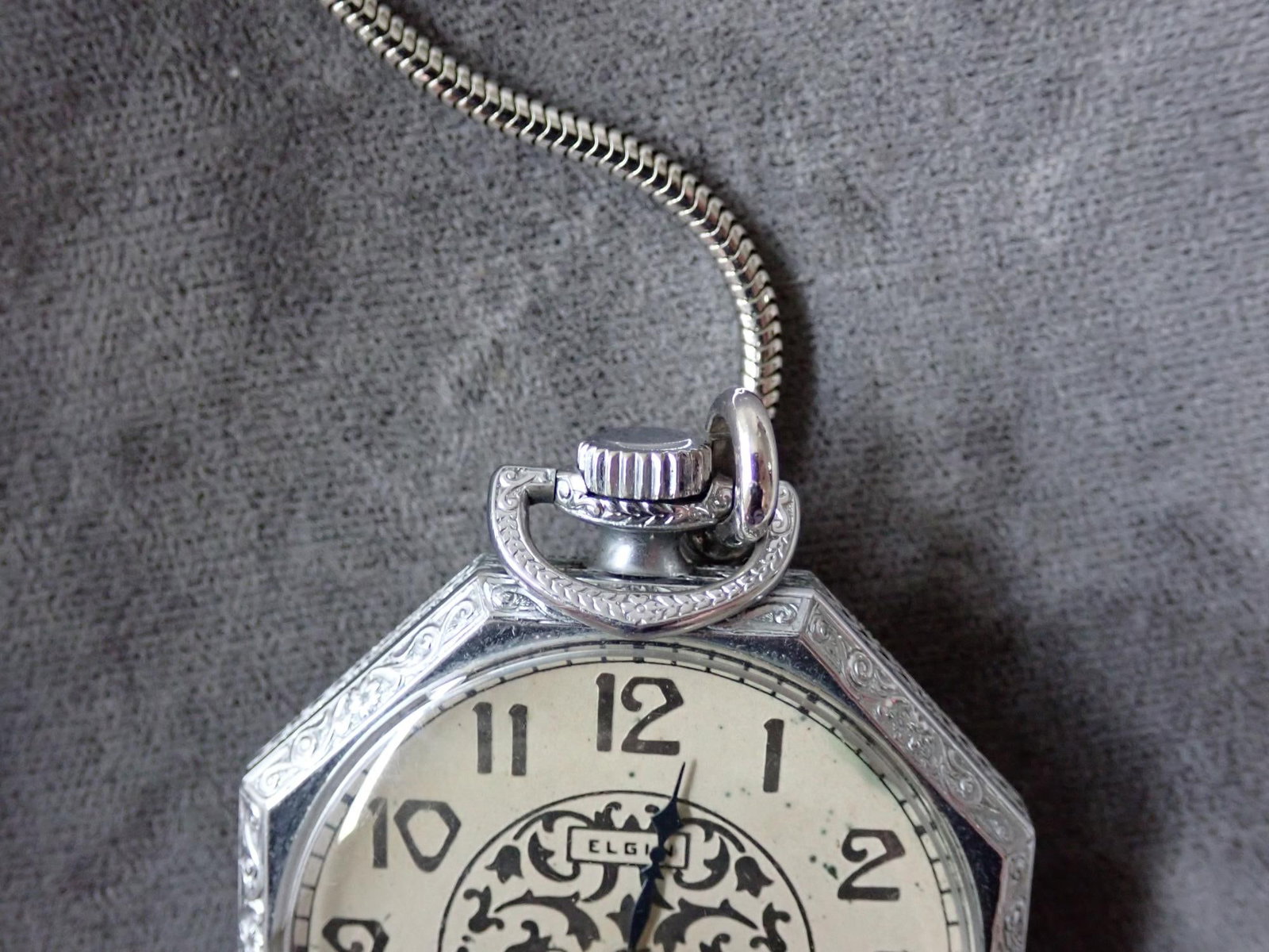 Elgin Pocket Watch - 4
