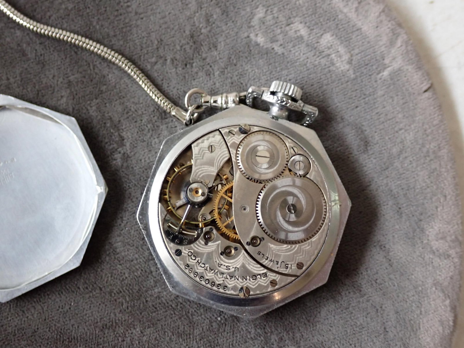 Elgin Pocket Watch - 6