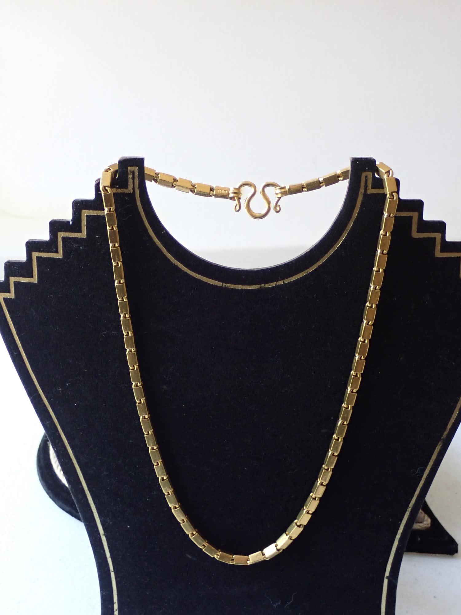 23K Gold - 20" Necklace: 76.2 grams