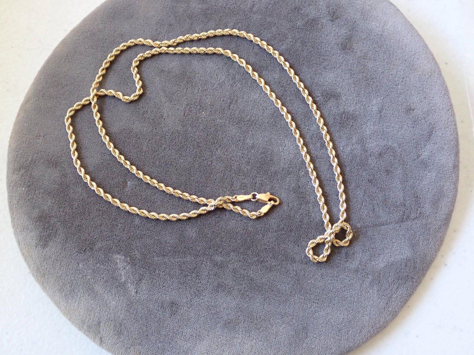 14K 24" Chain - 7