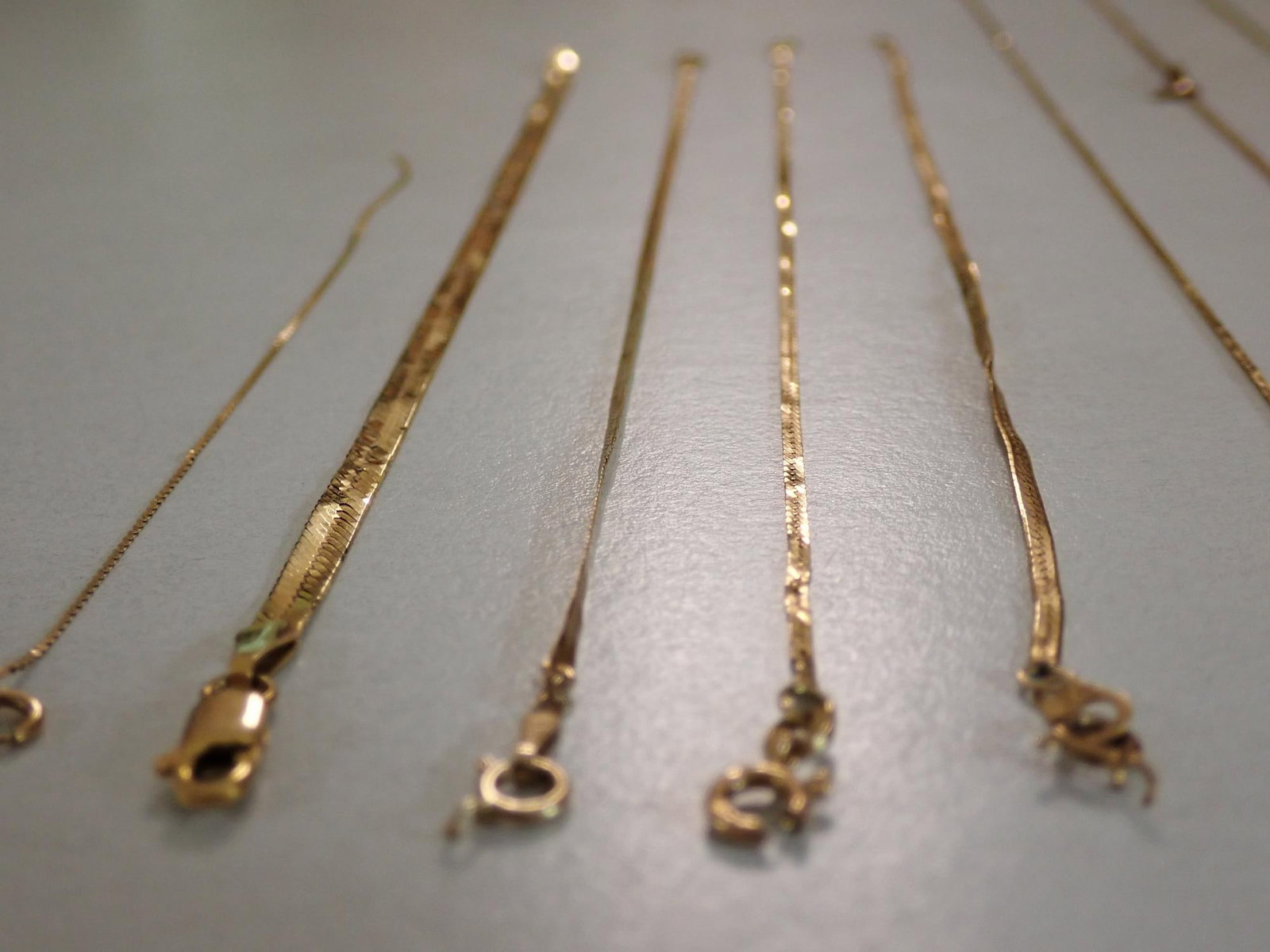 14K Necklace and Bracelets - 13