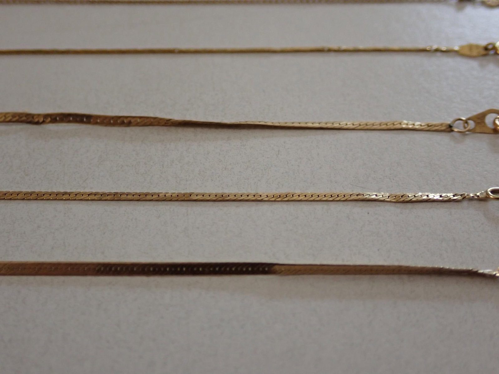 14K Necklace and Bracelets - 3