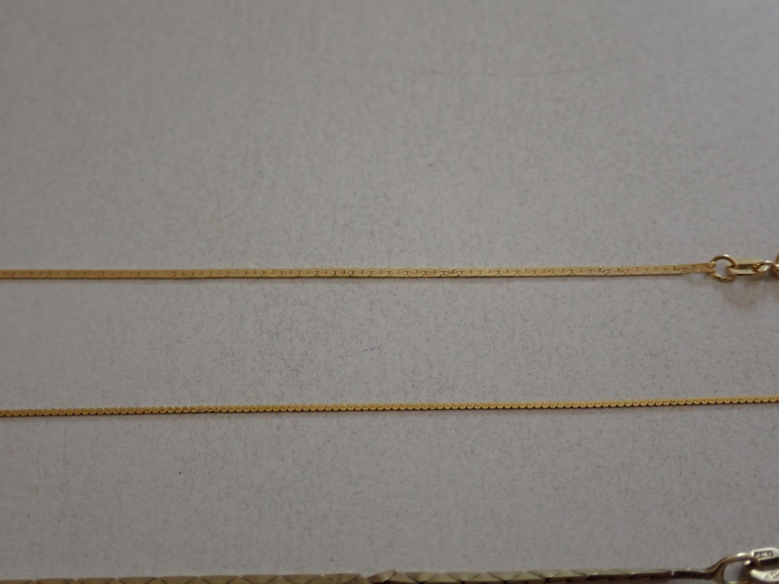 14K Necklace and Bracelets - 5