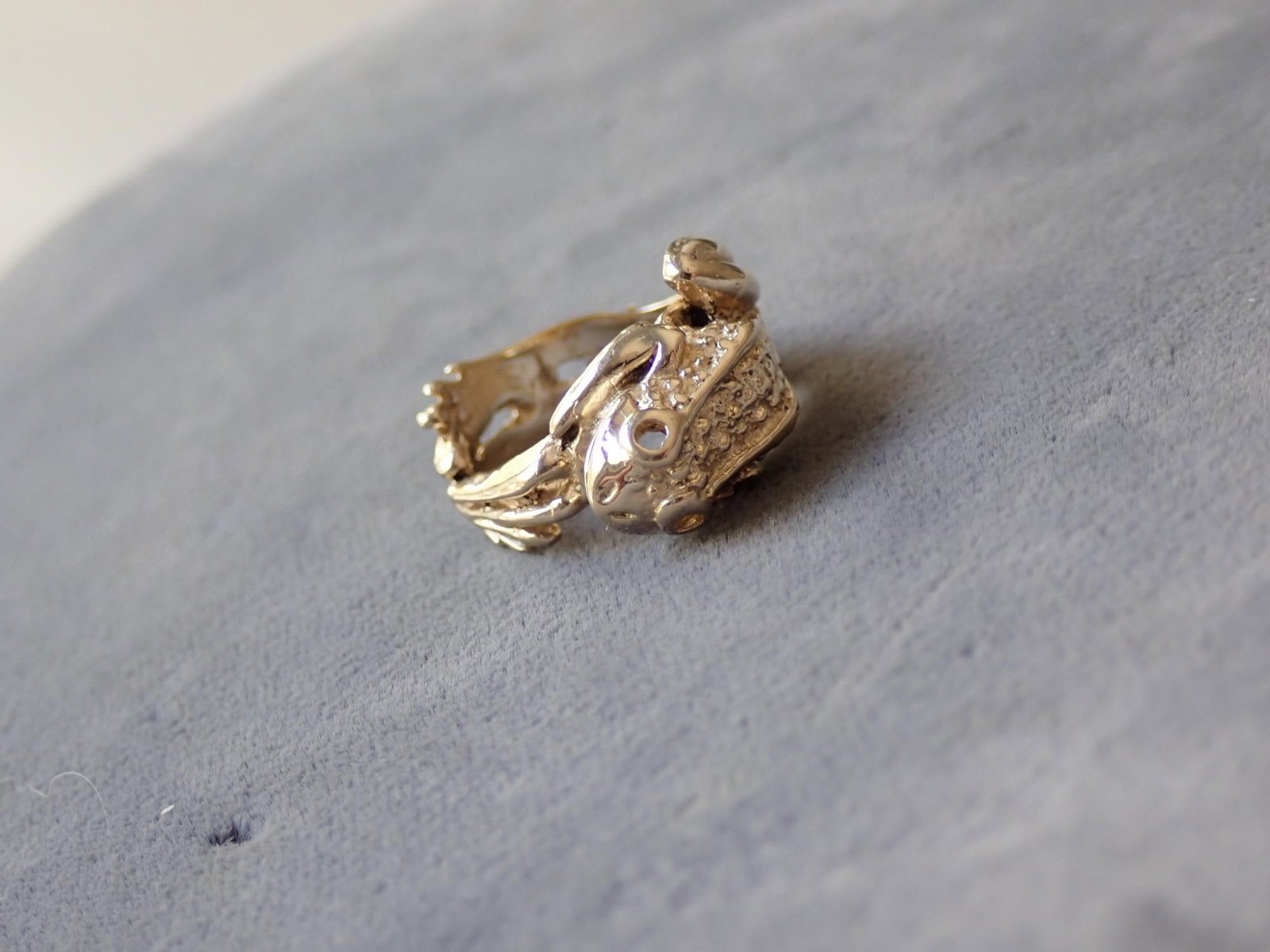 14K Gold Frog Ring - 3