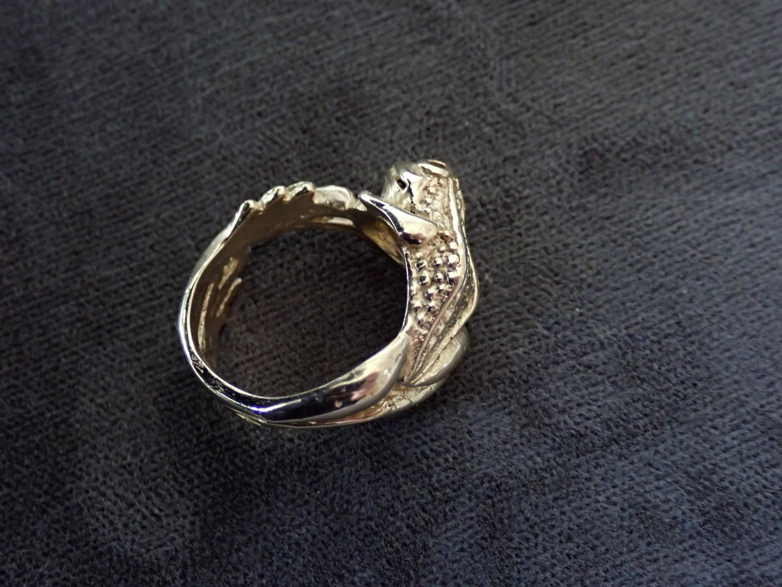 14K Gold Frog Ring - 5