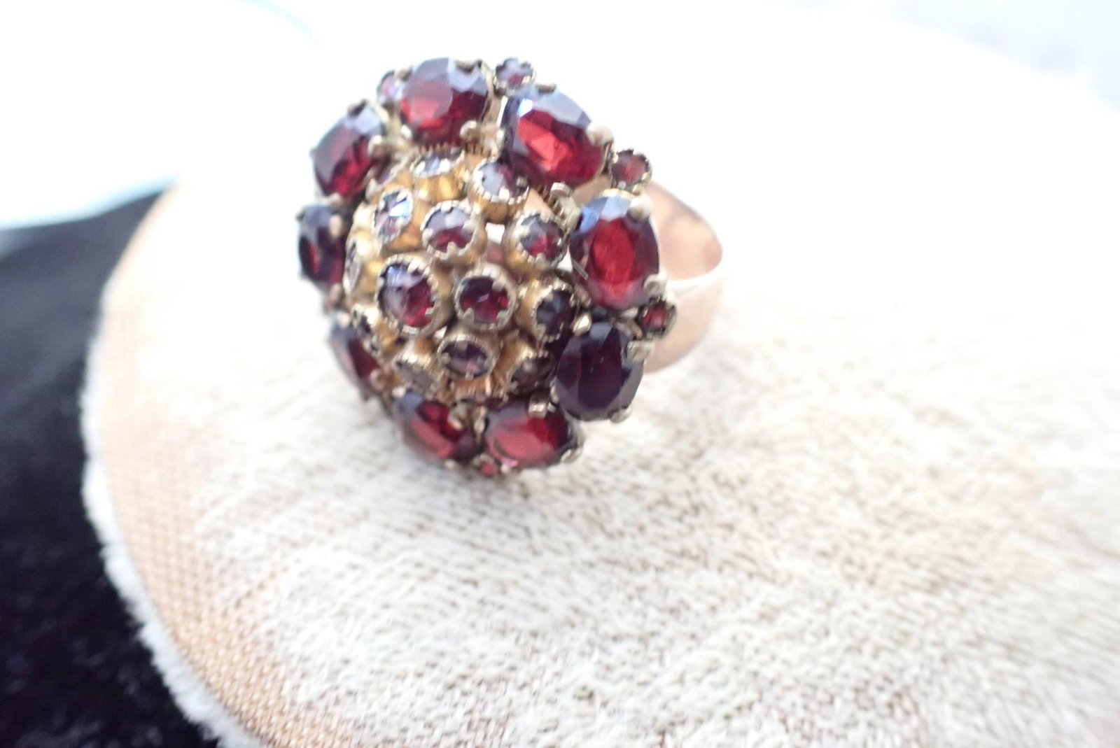 10K GWB Ring with Garnet - 2