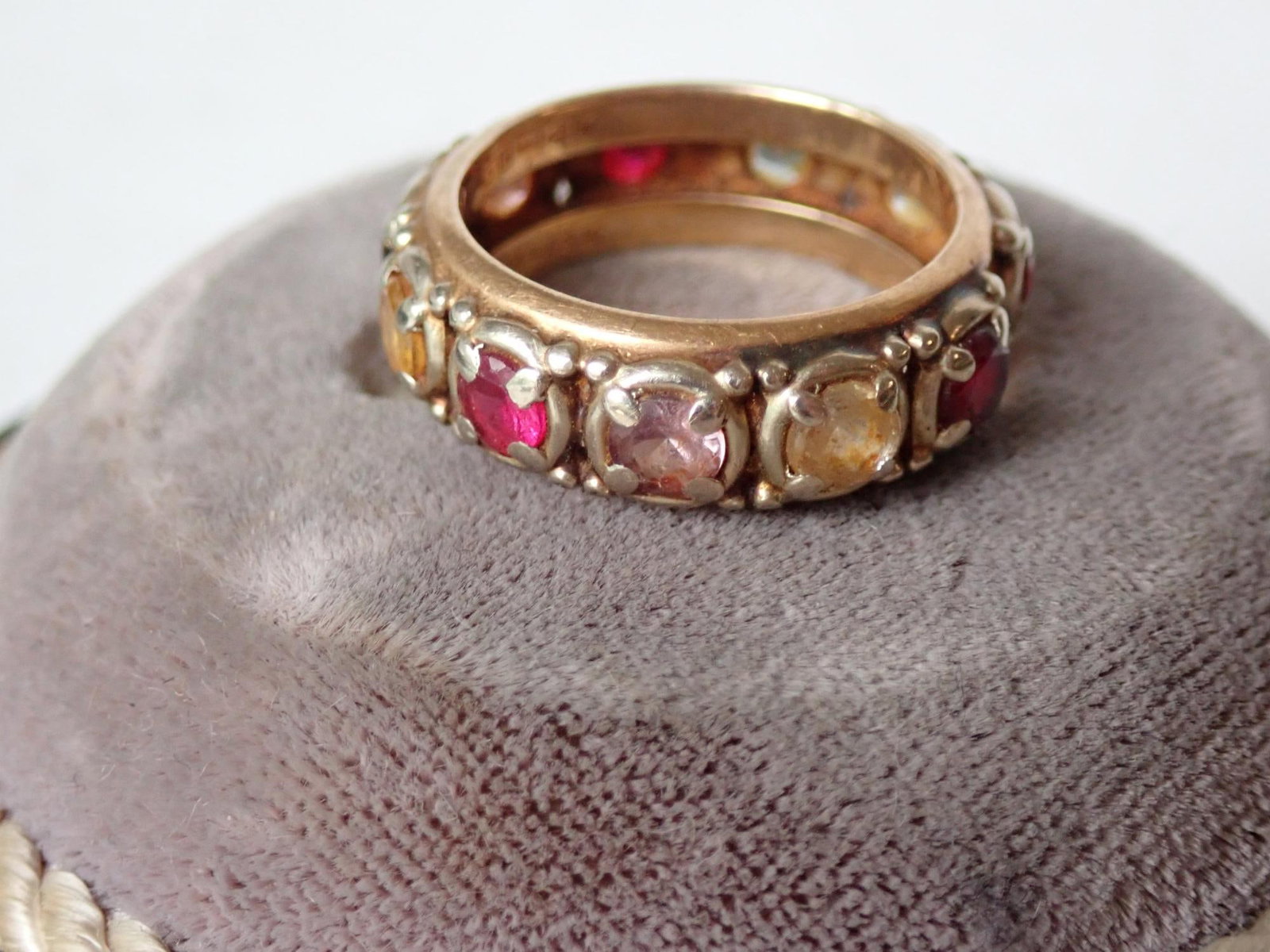 14K Marked GB Ring - 7