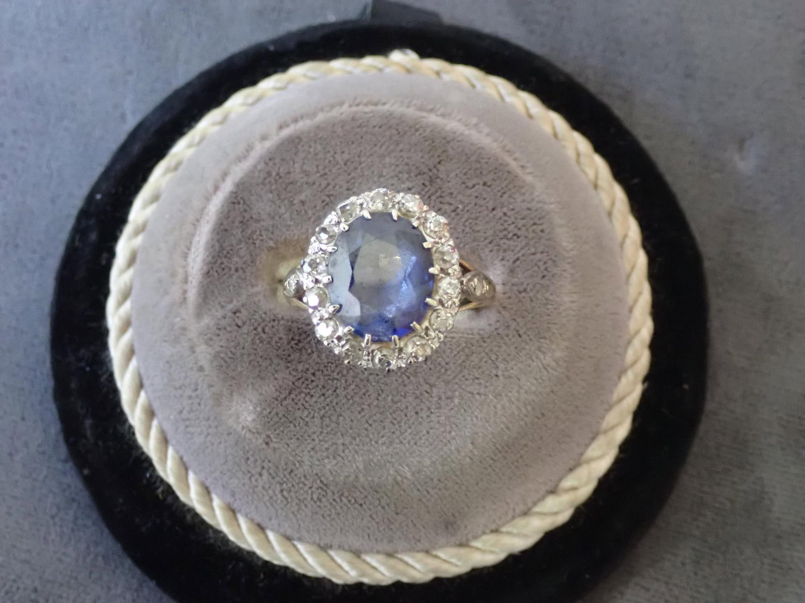 14K and Sapphire Ring - 2