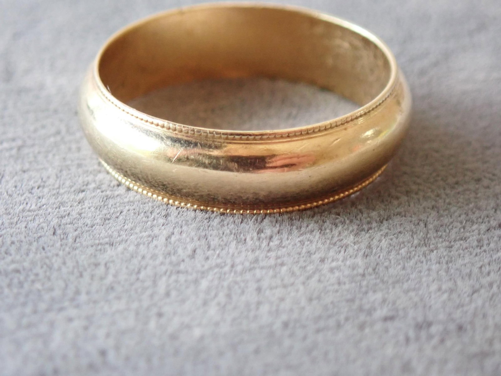 14K Gold Band - Lynch: Size 10 1/2 - 5.9 grams