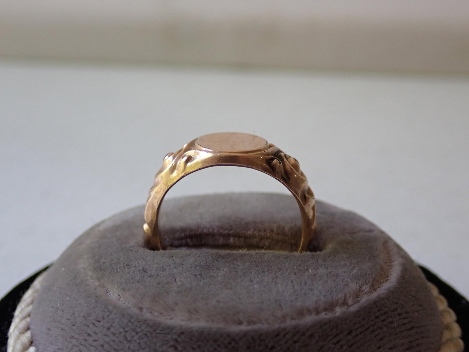 Gold Signet Ring - 8