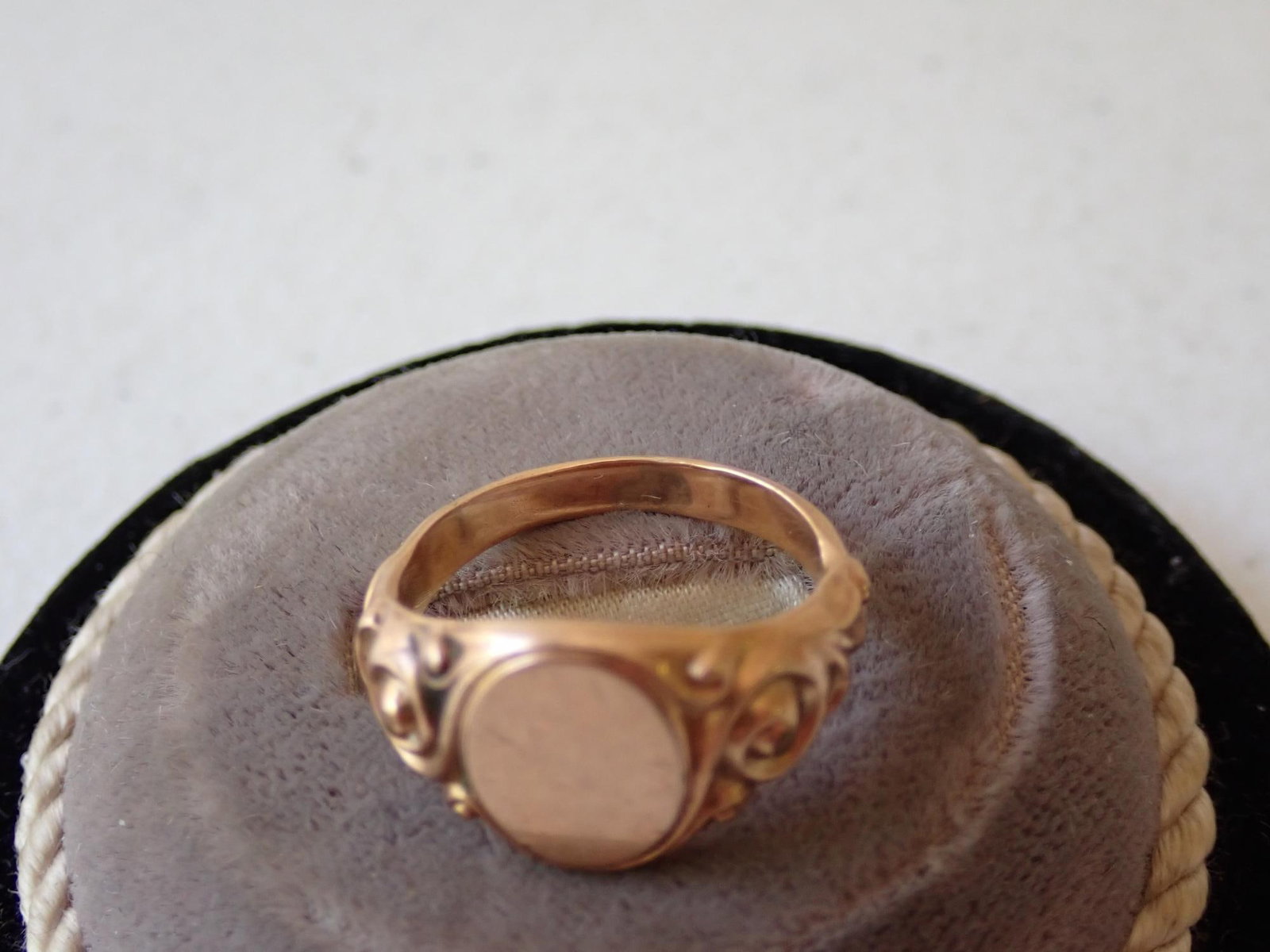 Gold Signet Ring - 9