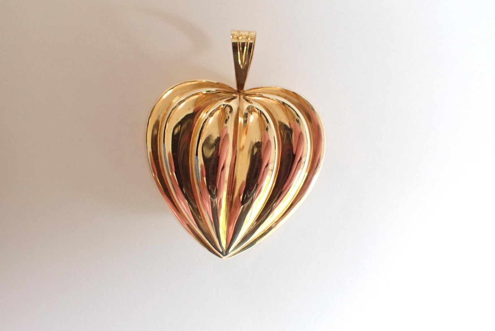 14K Heart Pendant - 3