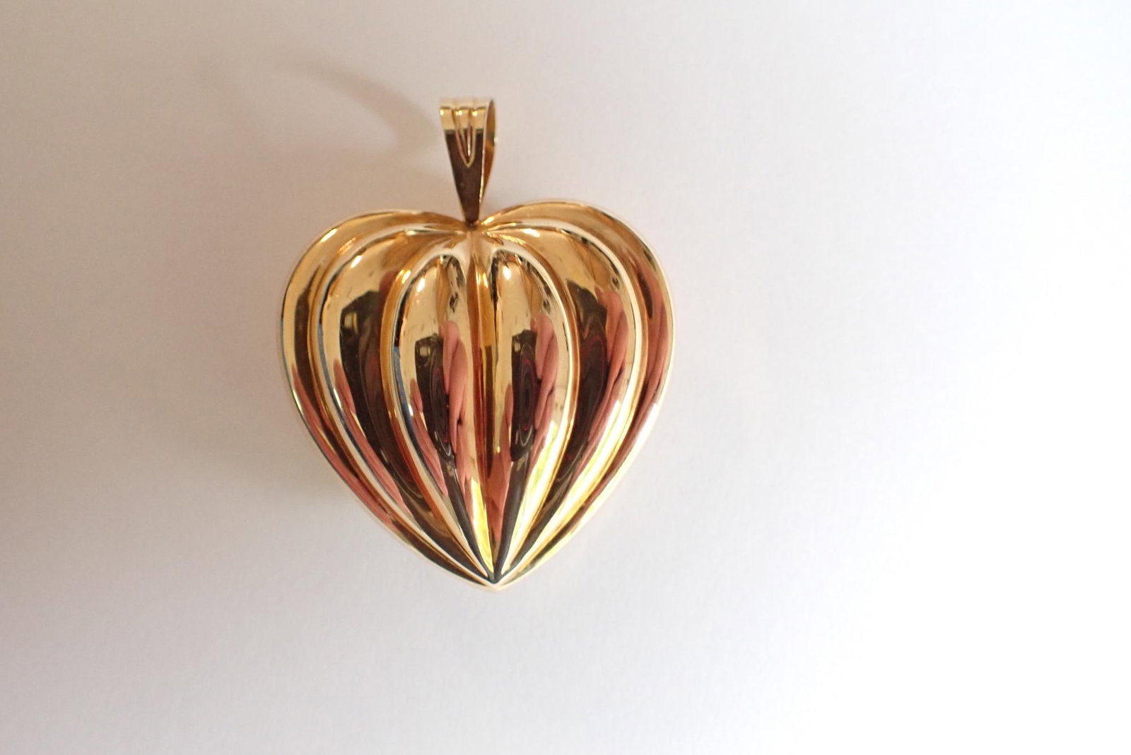 14K Heart Pendant - 4