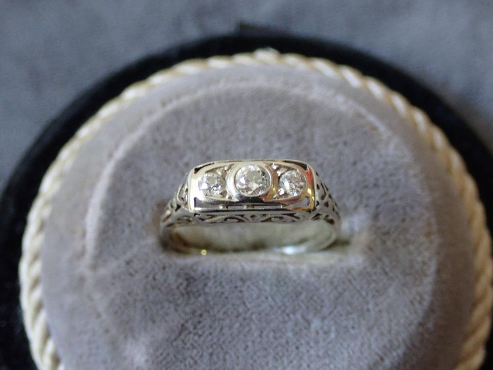 14K Gold and Diamond Ring: 2.3 Grams - size will be added