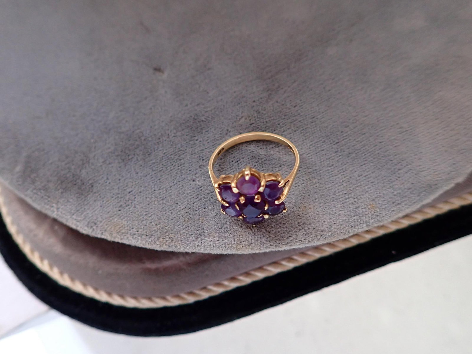 14K Gold and Amethyst Ring - 5