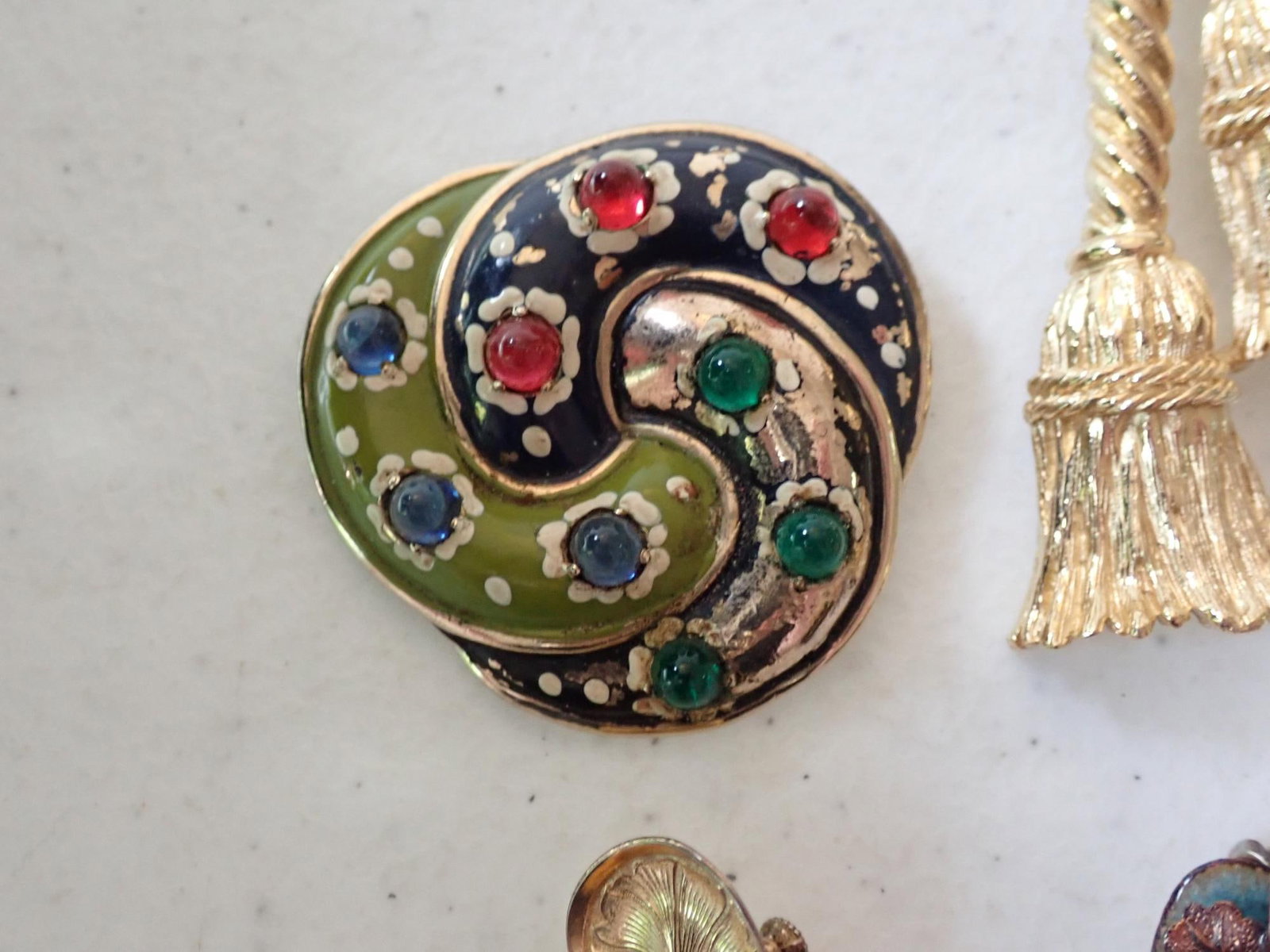 Signed Costume Jewelry - 3