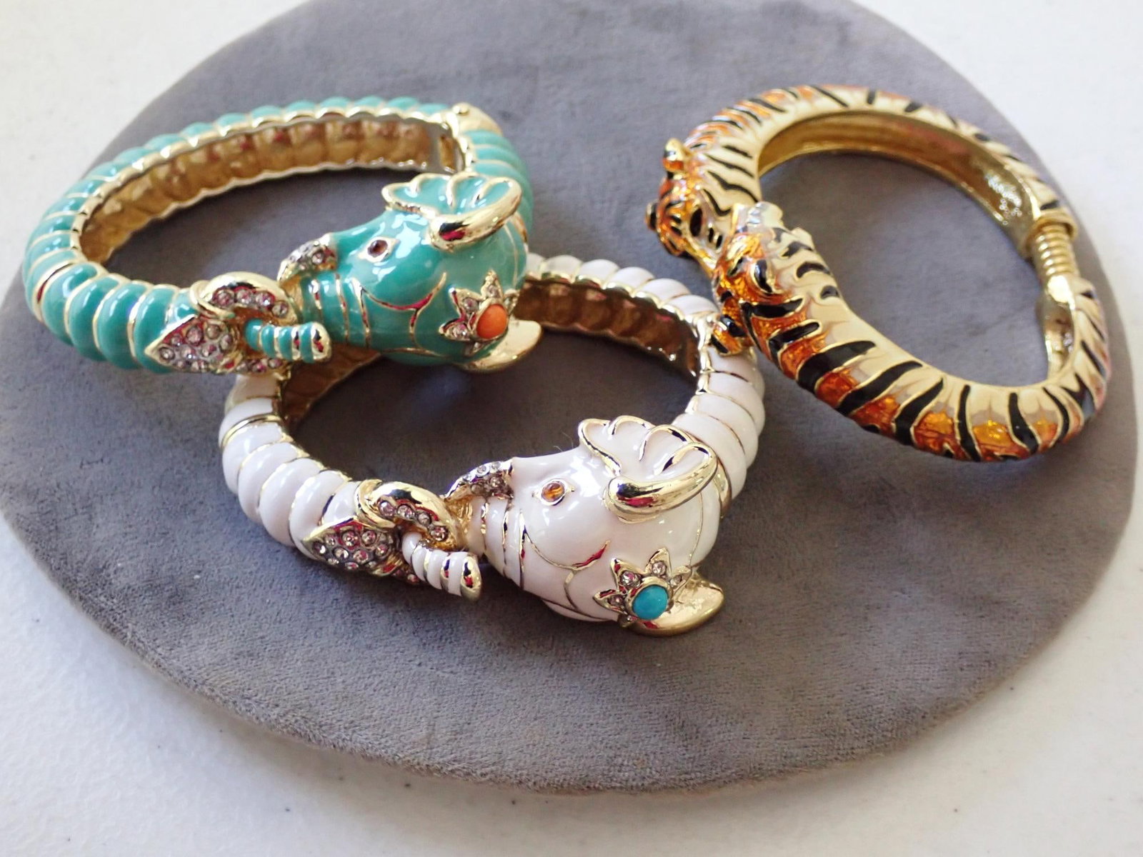 3 Signed KJL Kenneth J. Lane Cuffs (1 of 12)