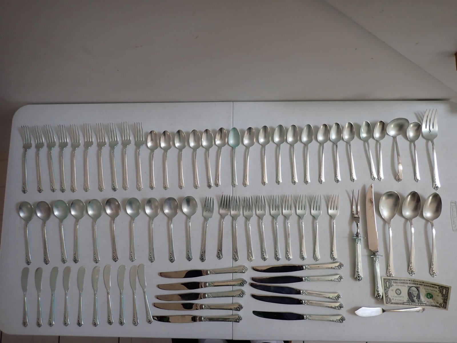 Heirloom Sterling Flatware Set - 2