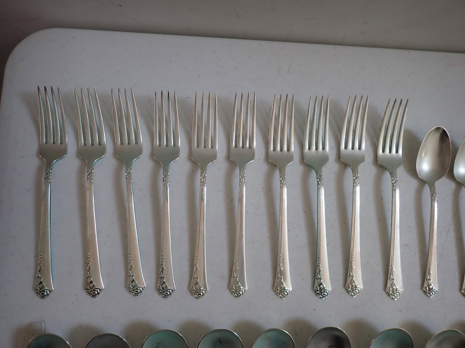 Heirloom Sterling Flatware Set - 3