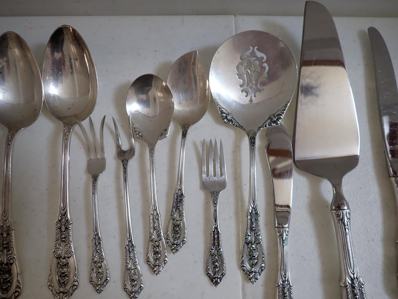 Rosepoint Wallace Sterling Flatware Set - 5