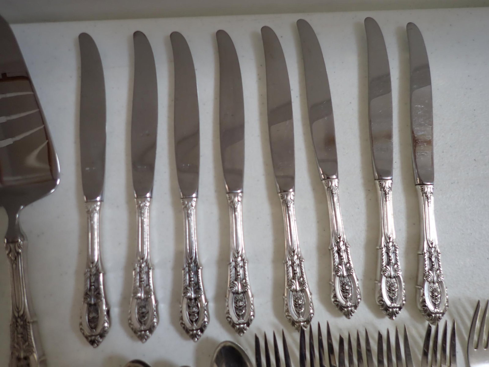 Rosepoint Wallace Sterling Flatware Set - 6