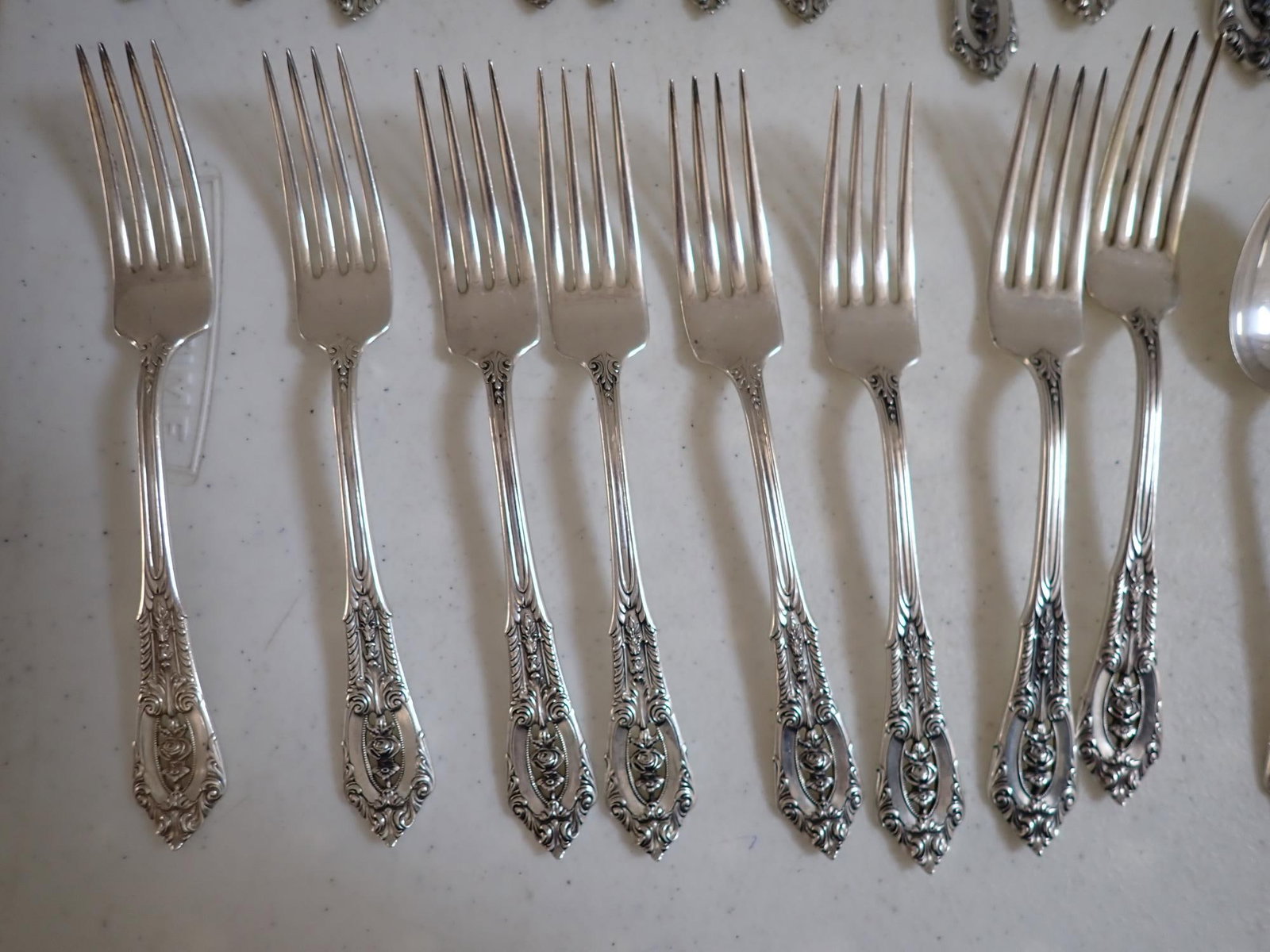 Rosepoint Wallace Sterling Flatware Set - 7