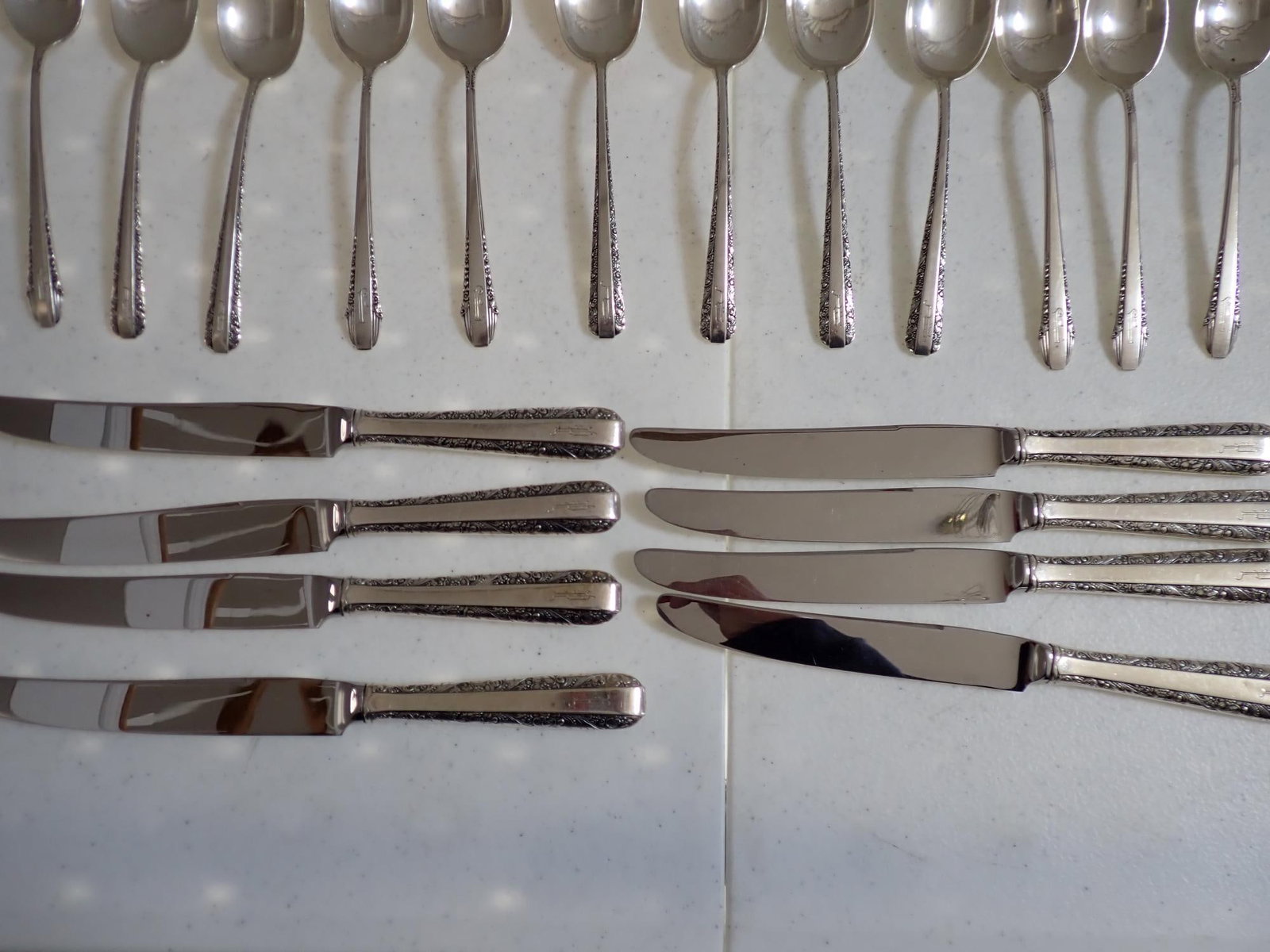 Towle Candlelight Sterling Flatware Set - 9