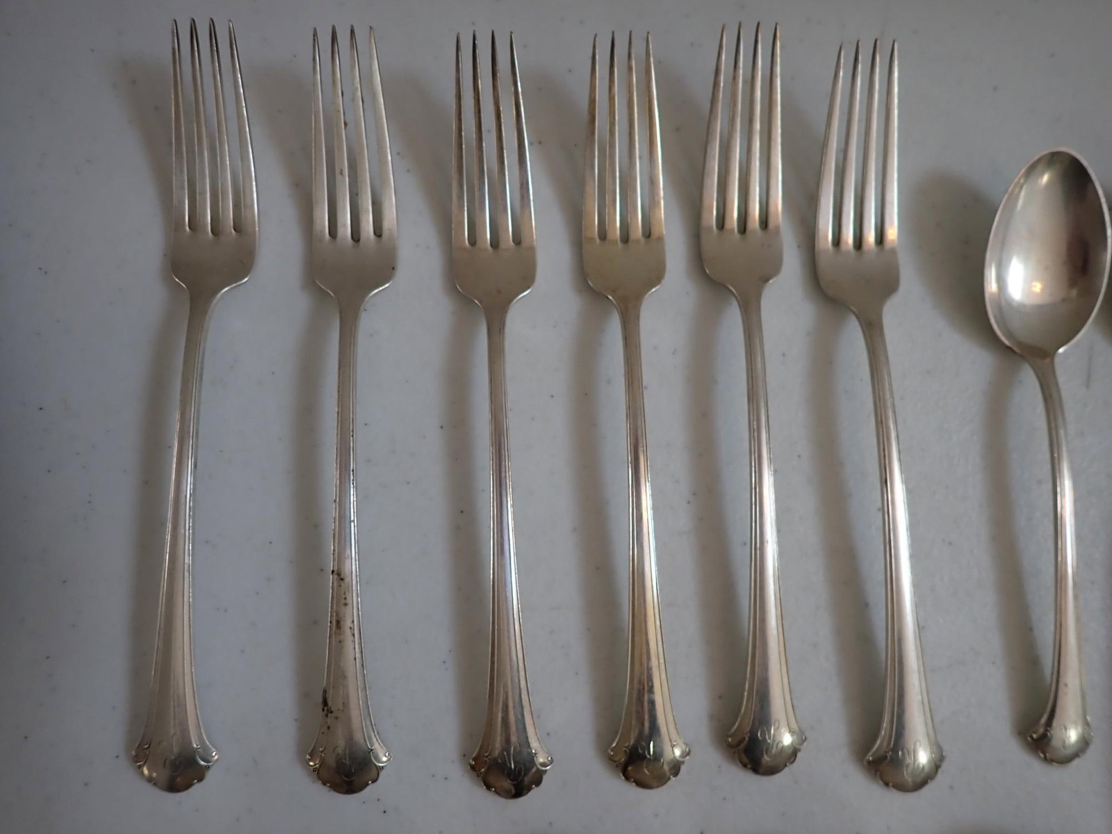 Towle Chippendale Sterling Flatware Set 56 Piece - 3
