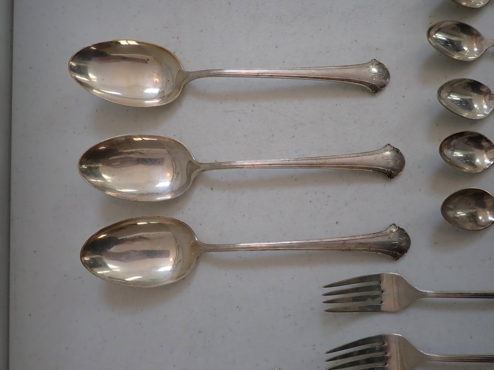 Towle Chippendale Sterling Flatware Set 56 Piece - 5