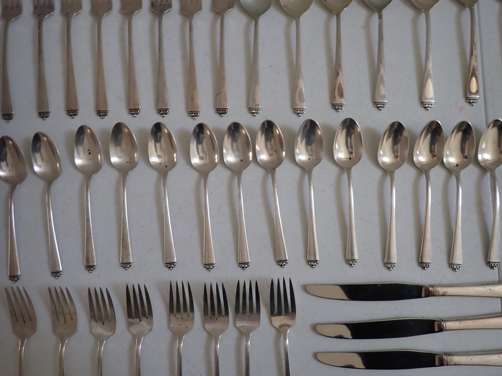 Reigning Sterling Flatware Set - 5