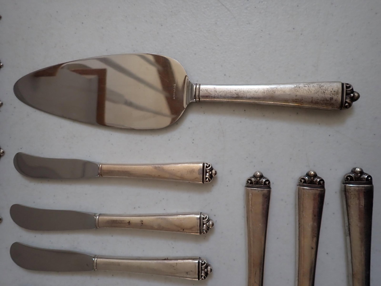 Reigning Sterling Flatware Set - 7