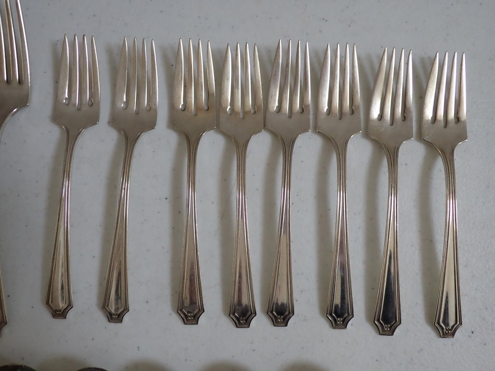 Sterling Silver Flatware Set - 3