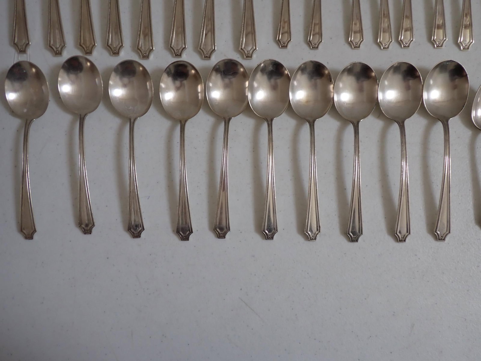 Sterling Silver Flatware Set - 4