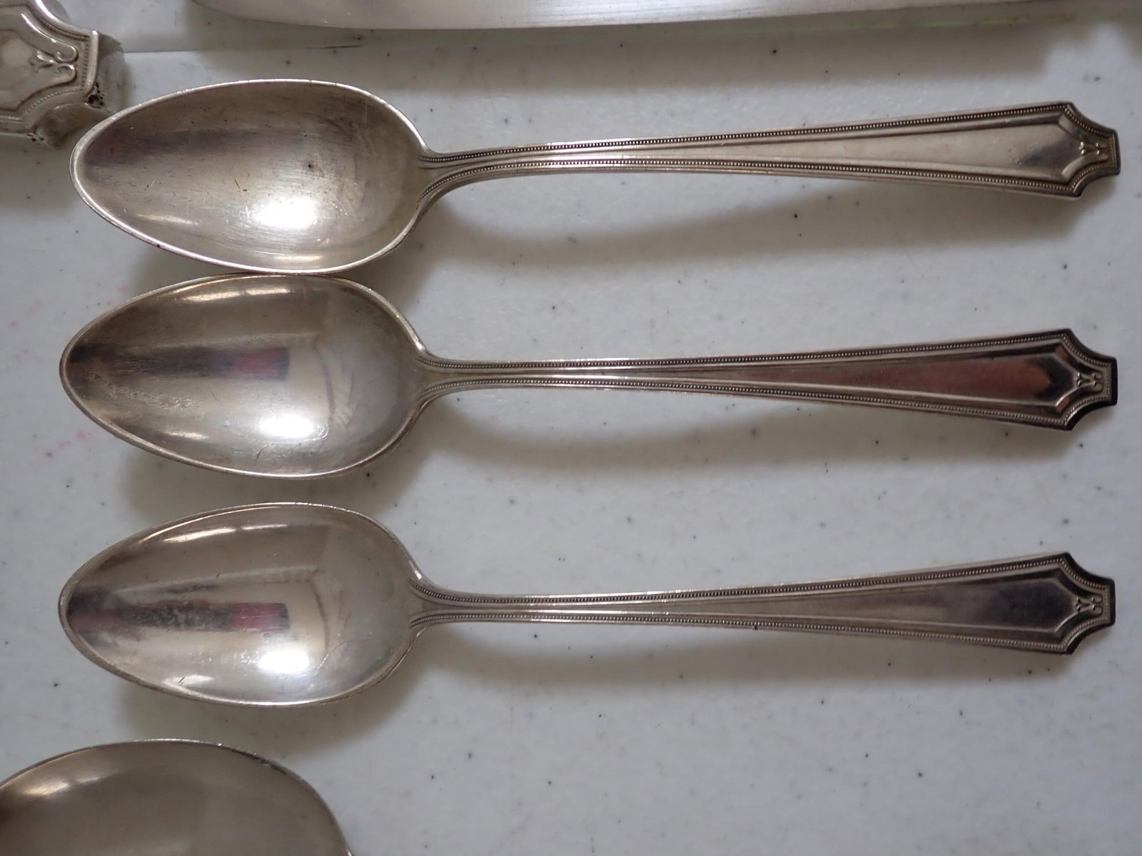 Sterling Silver Flatware Set - 5