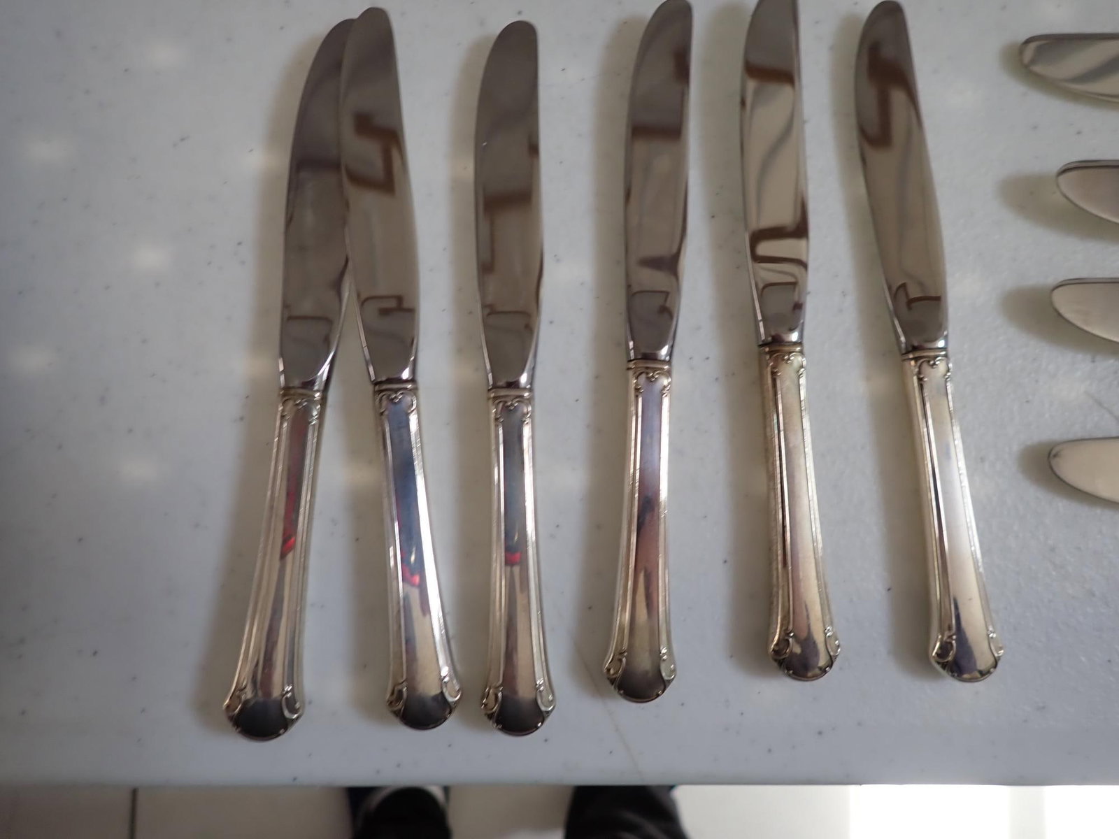Towle Chippendale Sterling Flatware Set - 9