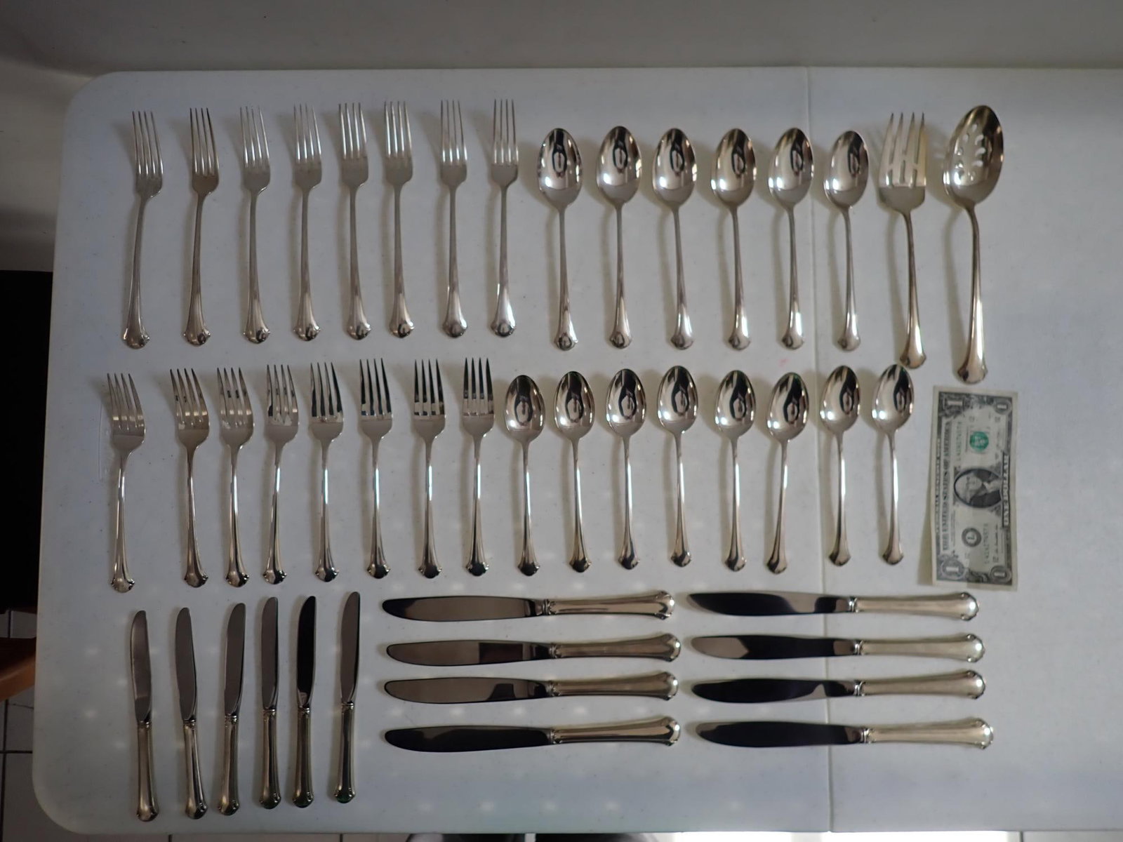 Towle Chippendale Sterling Flatware Set - 2