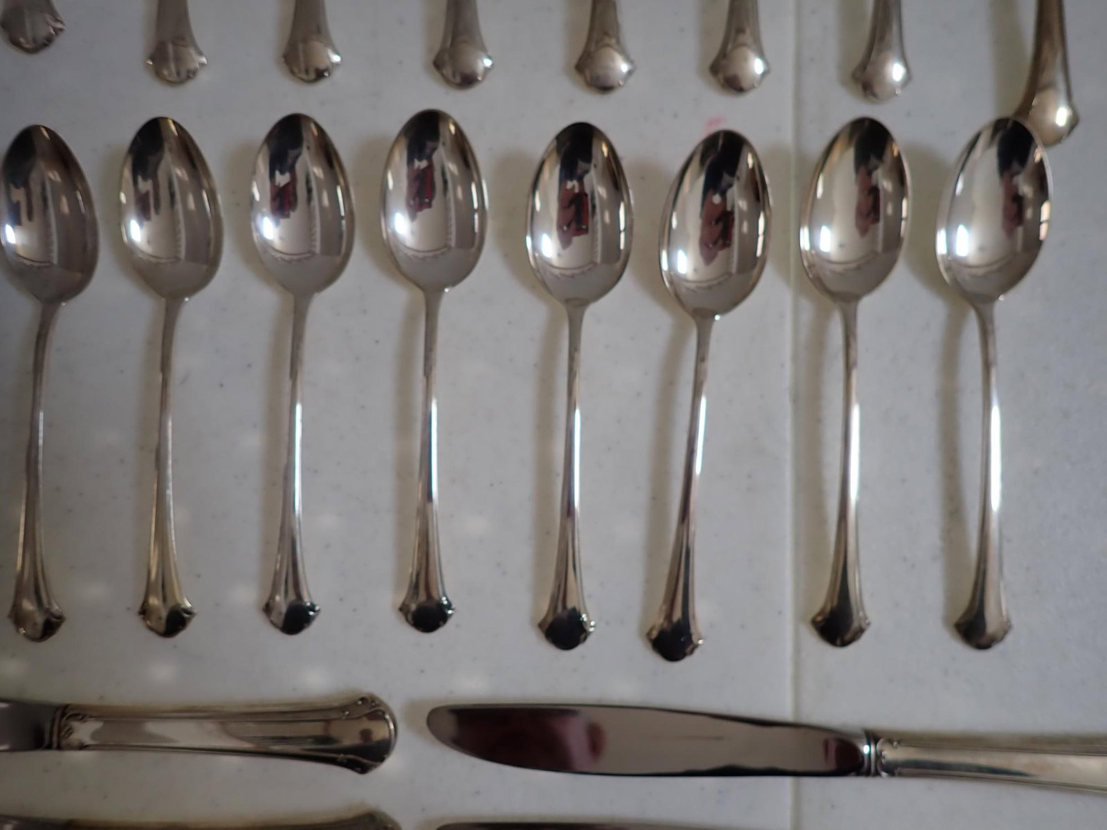 Towle Chippendale Sterling Flatware Set - 7
