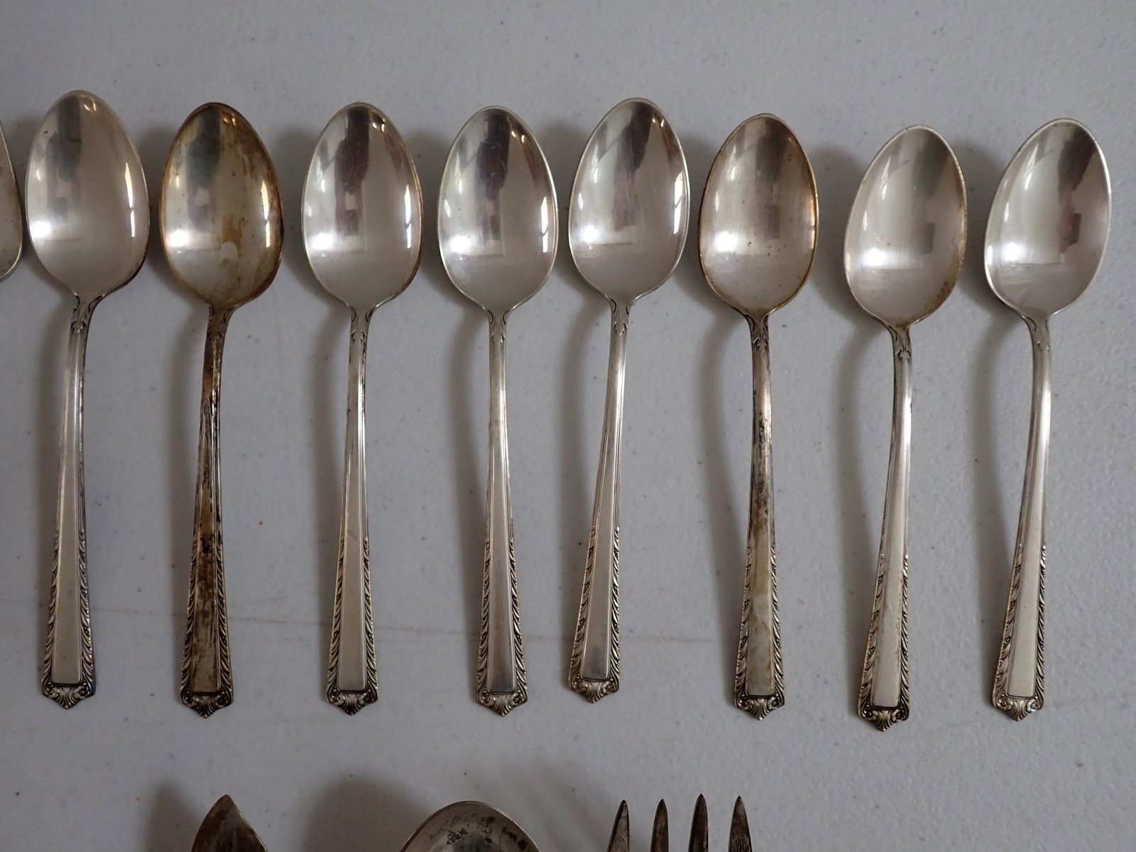 Fine Art Sterling Processional Flatware Set - 29 - 9