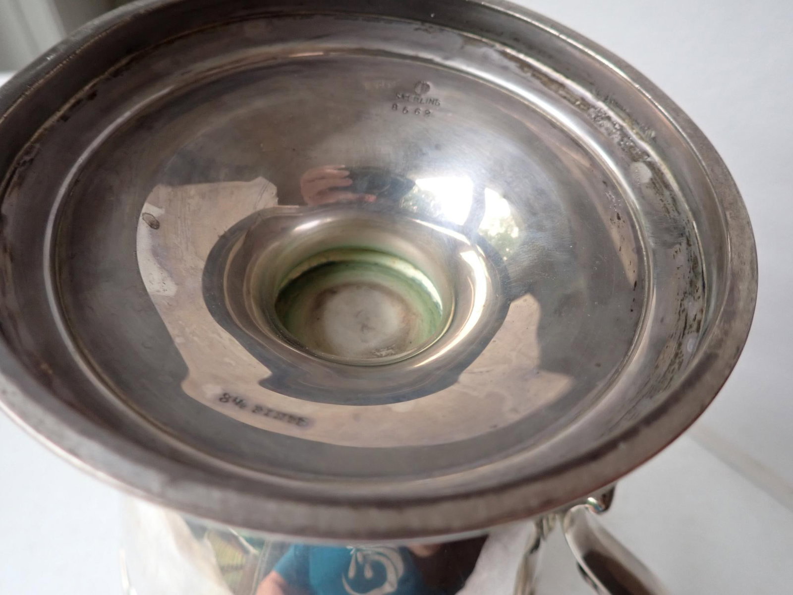 Sterling Silver 3 1/2" Pints Water Pitcher - 6