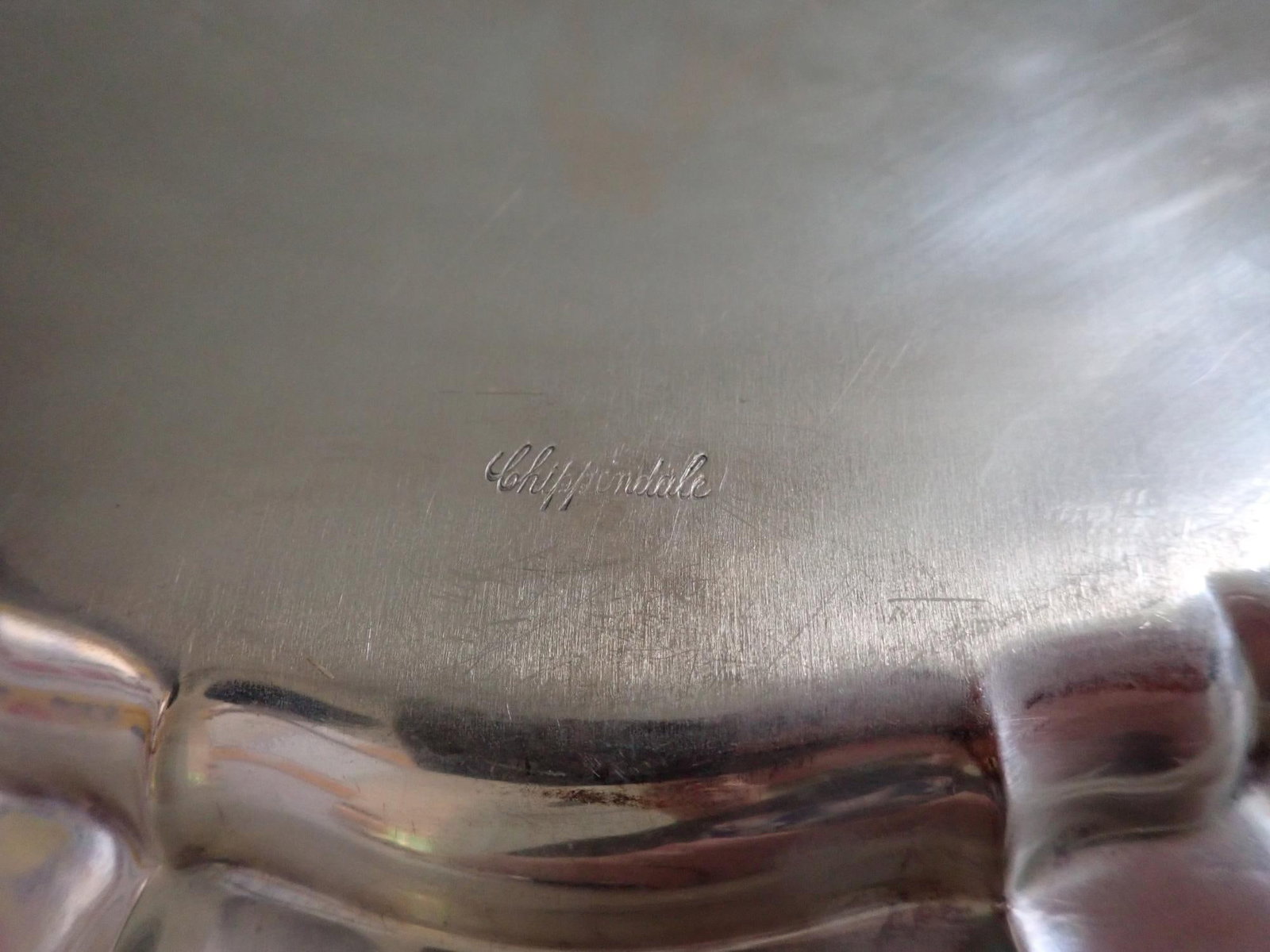Gorham Sterling 13 1/2" Diameter Fluted Platter - 5
