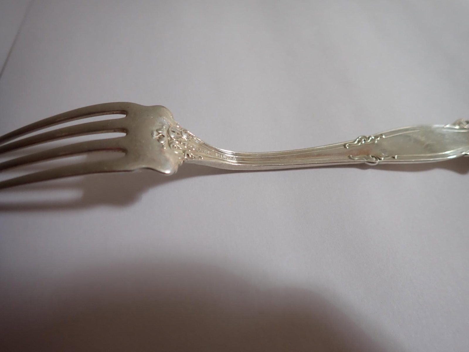 12 Sterling Dinner Forks 7" - 4