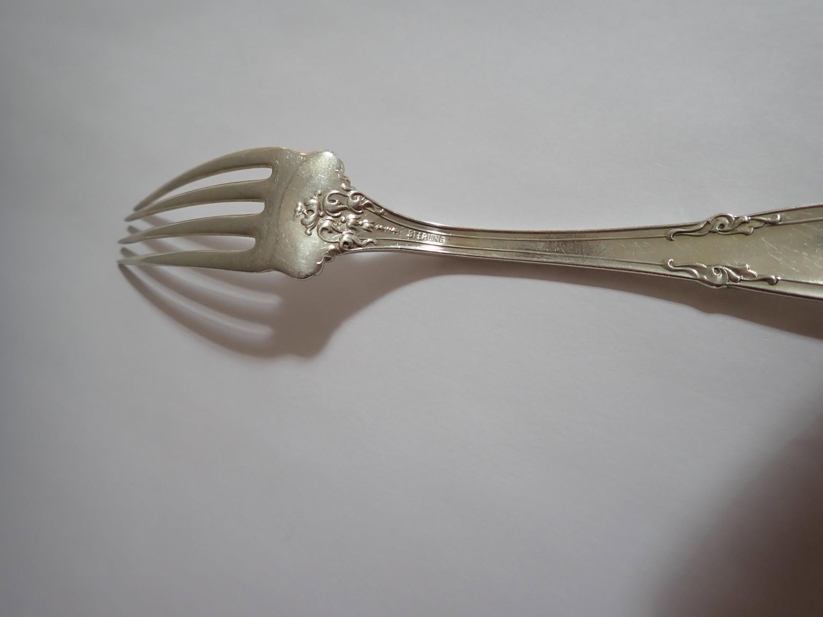 12 Sterling Dinner Forks 7" - 5
