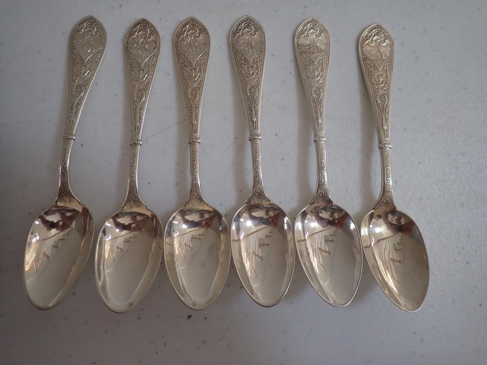12 Sterling Dinner Forks 7" - 6